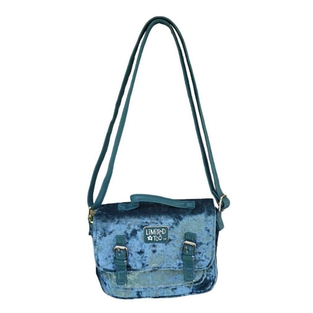 Vintage Y2K Limited Too Velvet Crossbody Bag